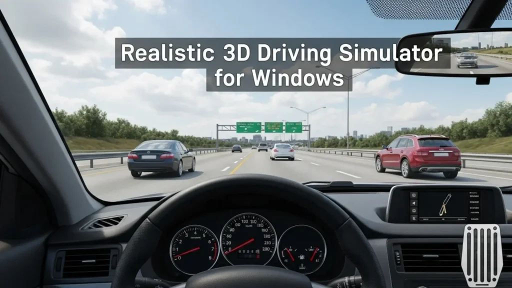 FOR PC 3 3D Driving Simulator for Windows image