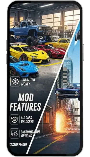 FOR PC 4 Mod Features of Car Parking Multiplayer APK image